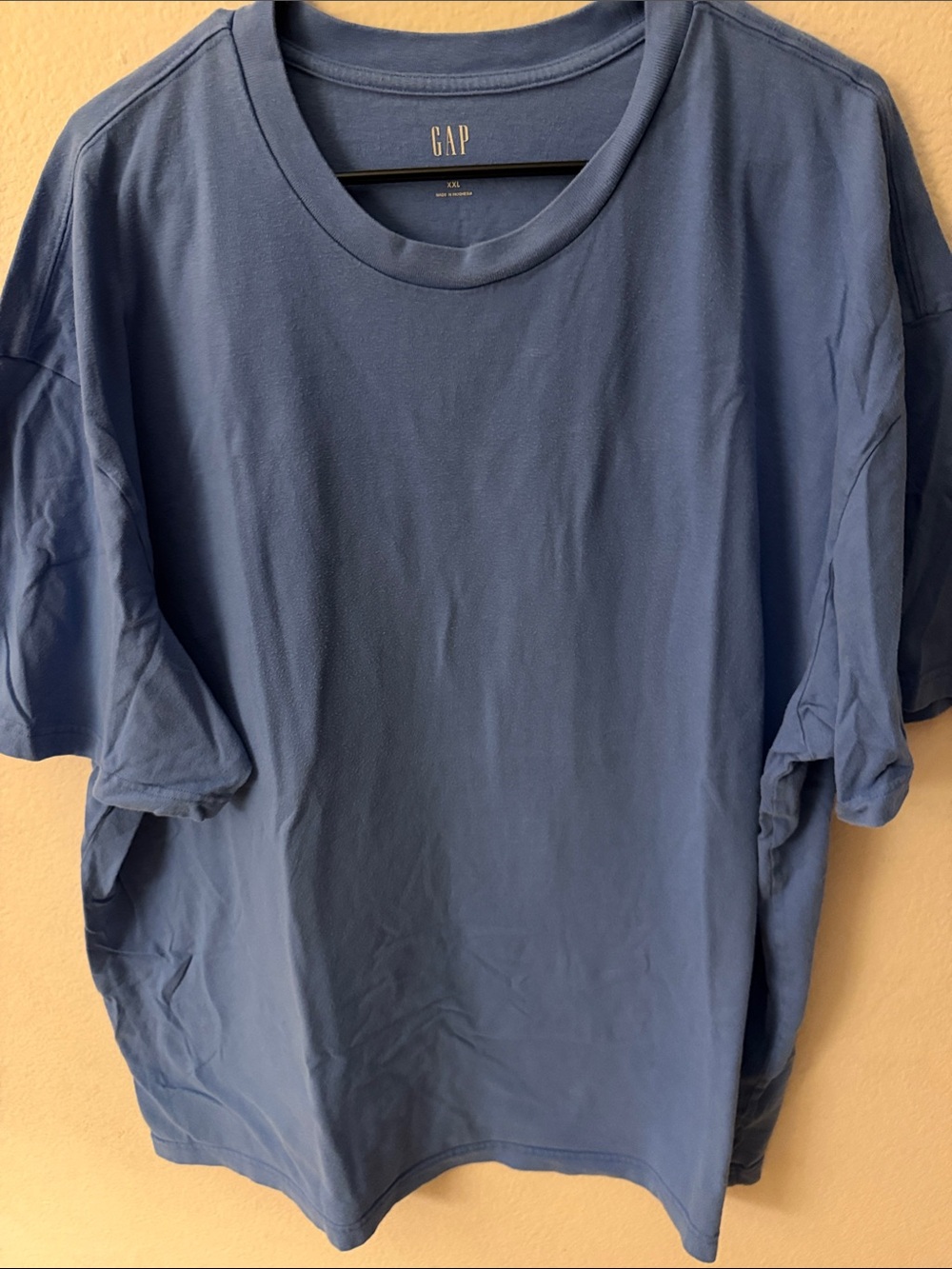 GAP Men's Slate Blue Crewneck Short Sleeve Tee